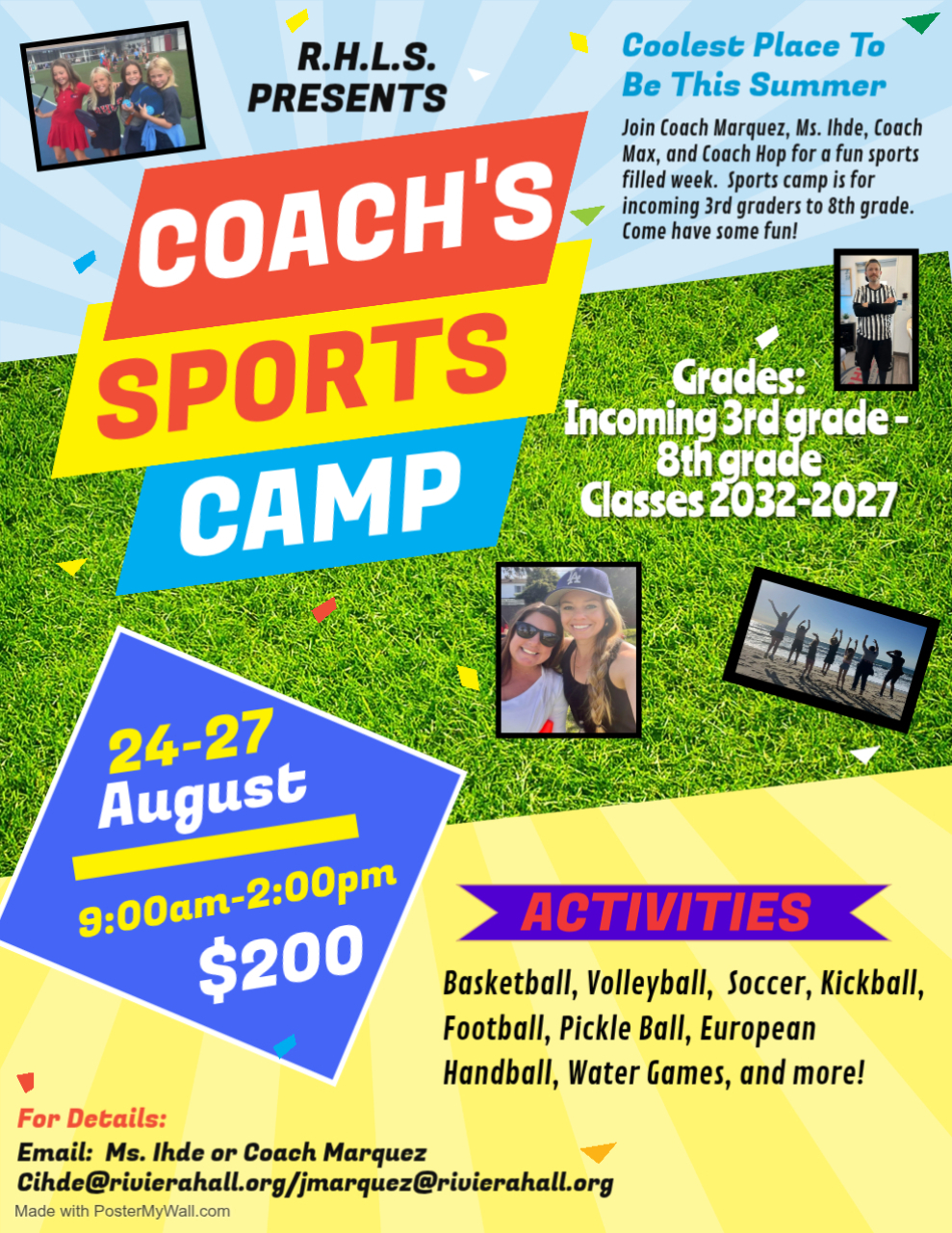 Coach’s Sports Camp 2026
