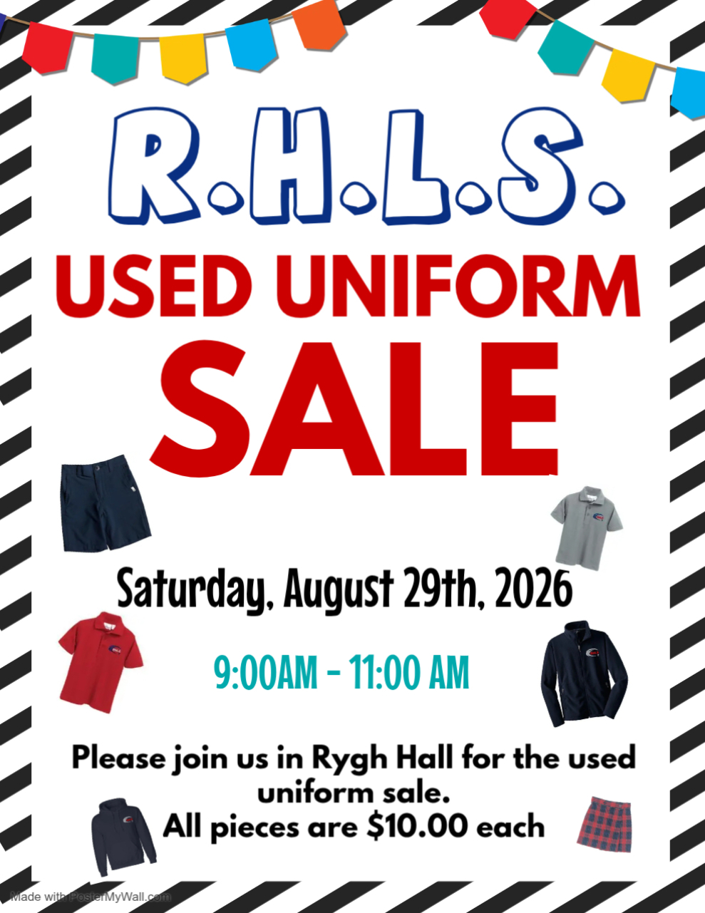 Used Uniform Sale