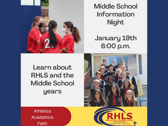 Middle School Information Night